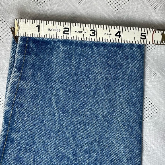 Vintage GUESS Georges Marciano High Waist Jeans w/ Ankle Zippers Sz 30 USA Made - Picture 10 of 16